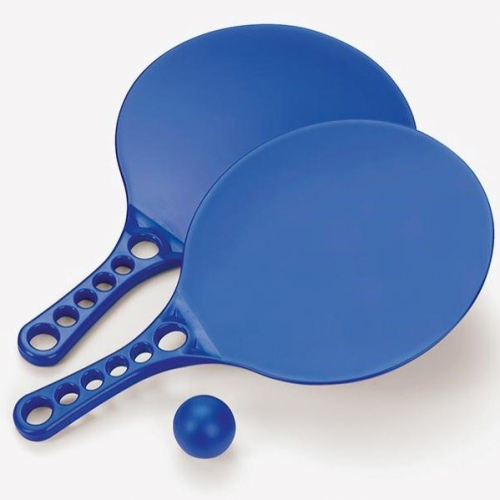 Jogo de Raquetes em Polipropileno Azul-LZ-00303