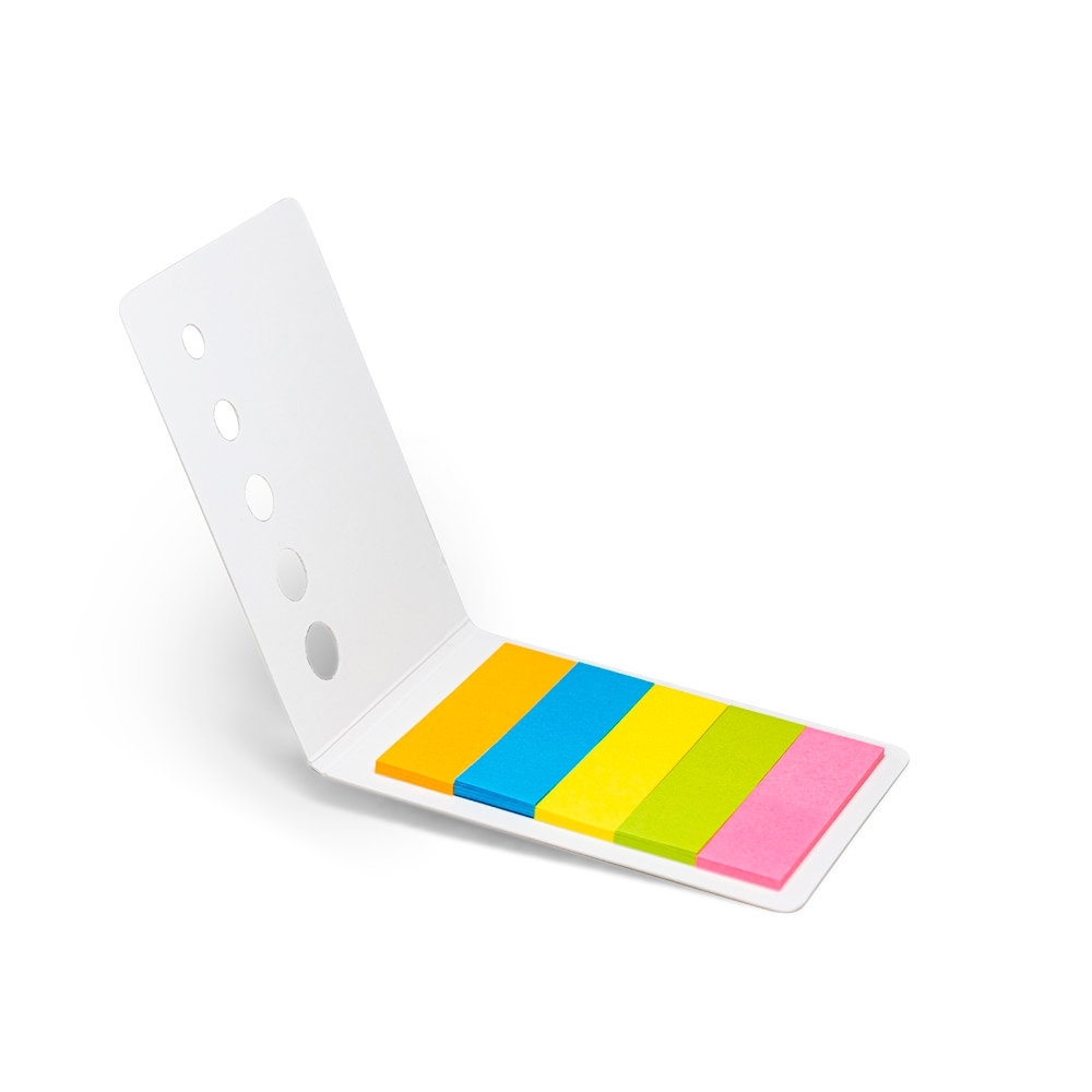 LINS. 5 blocos adesivados com 20 folhas em cartão