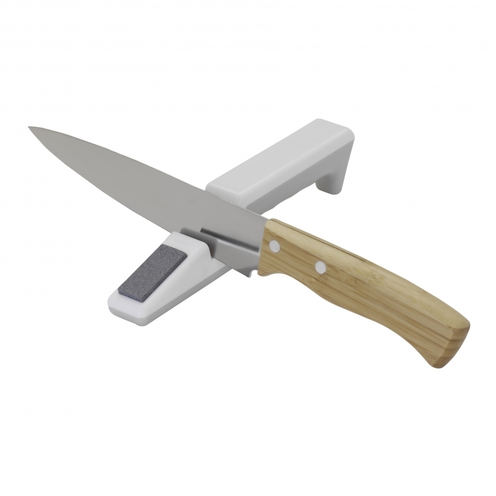 Afiador de Facas e Tesouras BRANCO-ID XZ 14558-BRA