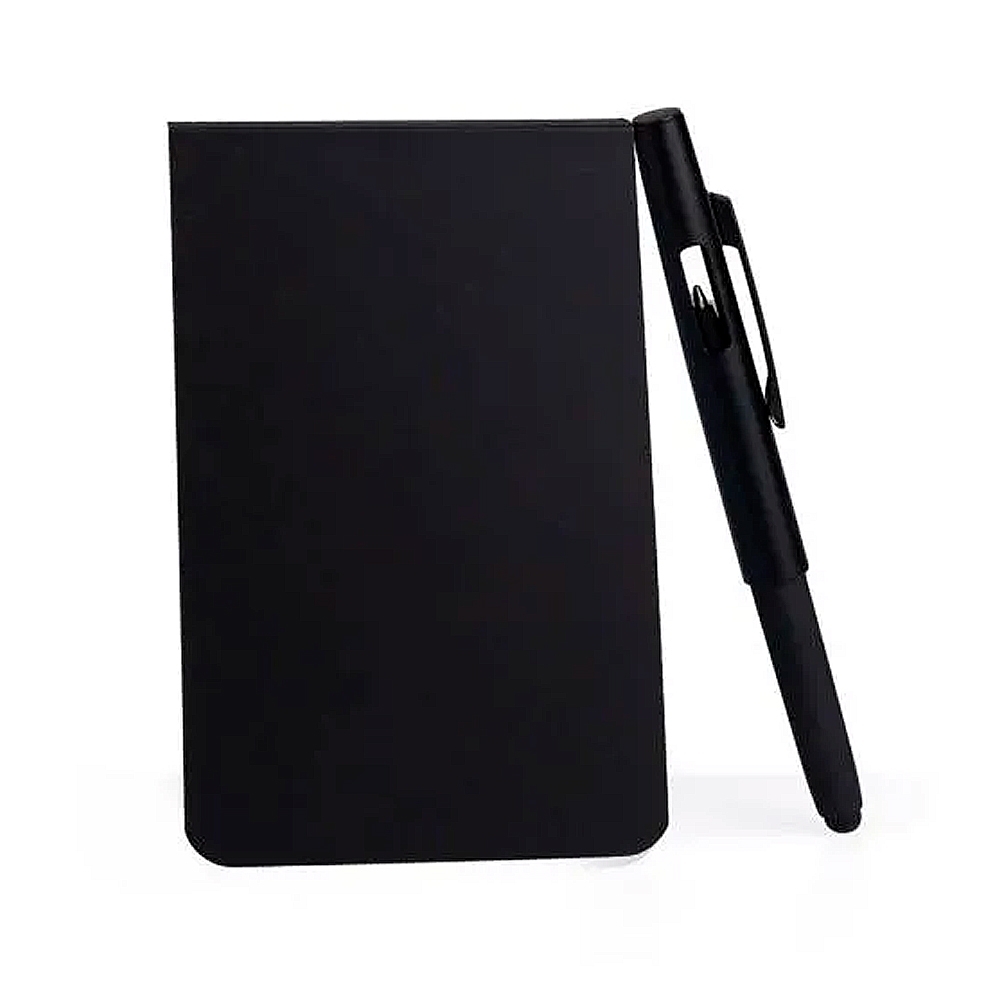 BLOCO PARA ANOTAÇÕES COM CANETA - AZUL