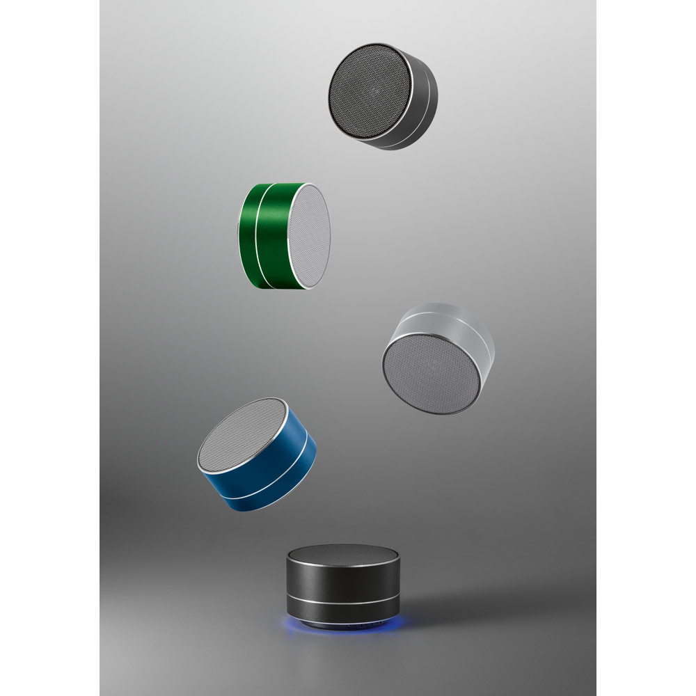 Caixa de som com microfone COLORIDO-ID SP 57252-COL