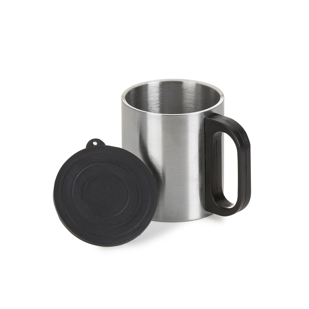 Caneca Inox 180ml  PRATA- ID XZ 07392-PRA