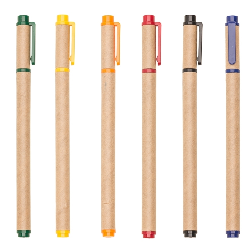 Caneta Ecológica Roller COLORIDO-ID XZ 00005-COL