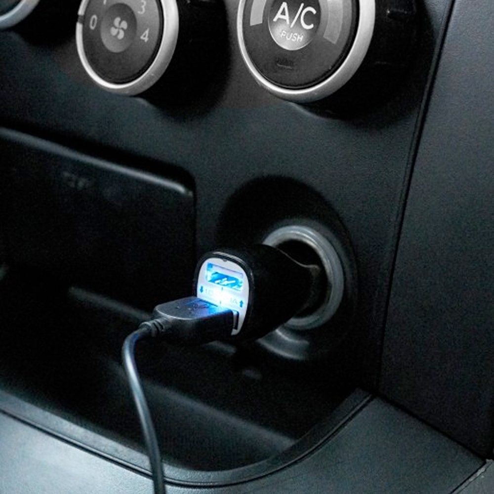 Carregador Veicular PRETO-ID BG 048-PRE