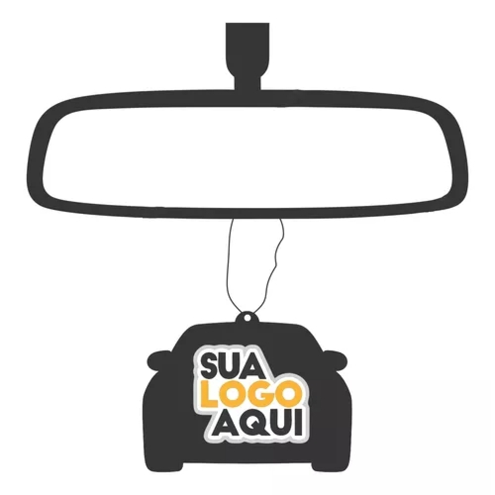 Cheirinho De Carro Personalizado com Sua Marca Logo-RSCH10