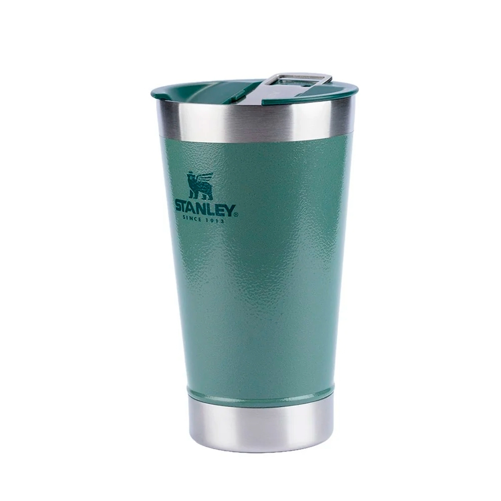 Copo Térmico de Cerveja (com tampa) Stanley Hammertone Green | 473ML