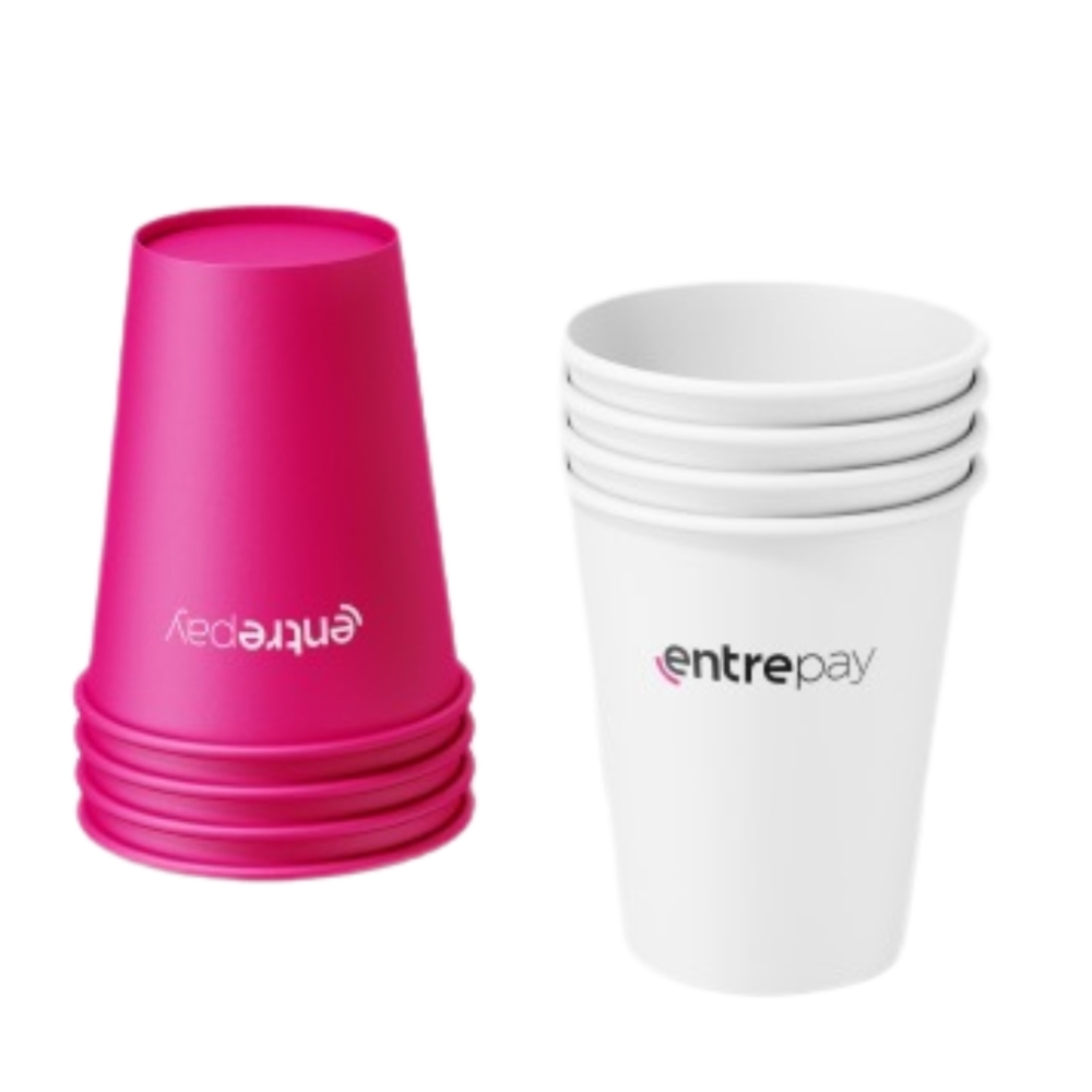 Copo personalizado em papel 300ml -CPP300
