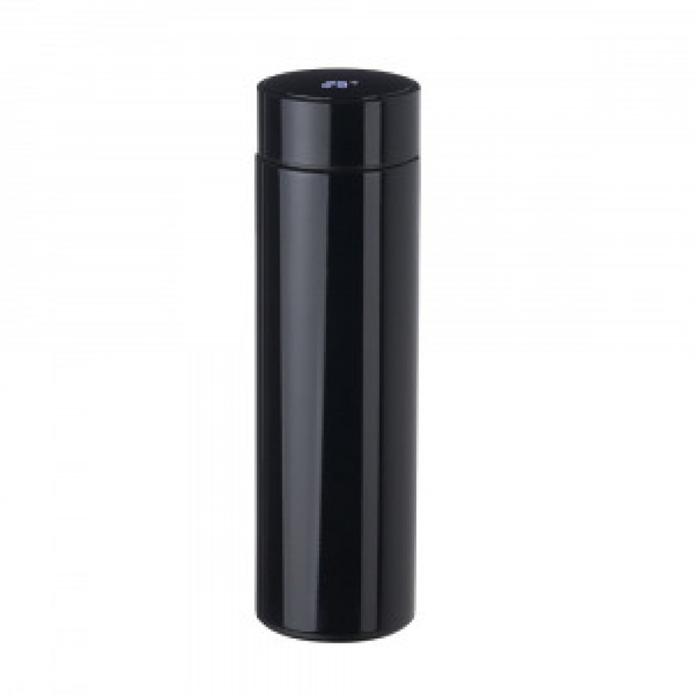 Garrafa em aço inox 450ml PRETO-ID AA GA6700-PRE