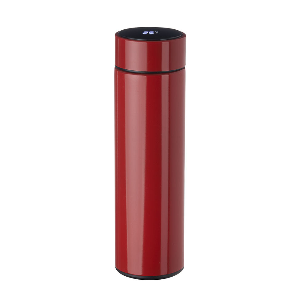 Garrafa em aço inox 450ml VERMELHO-ID AA GA6700-VM