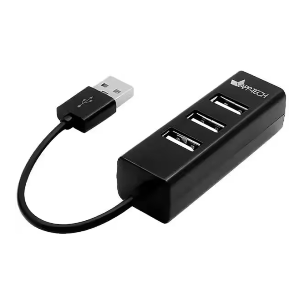 Hub usb 4 portas 2.0, preto, EU-160, App-tech - 1 UN-609855