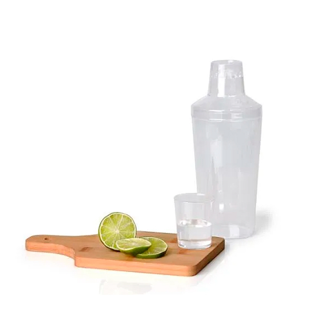 KIT PARA DRINKS C/ COQUETELEIRA  - 3 PÇS