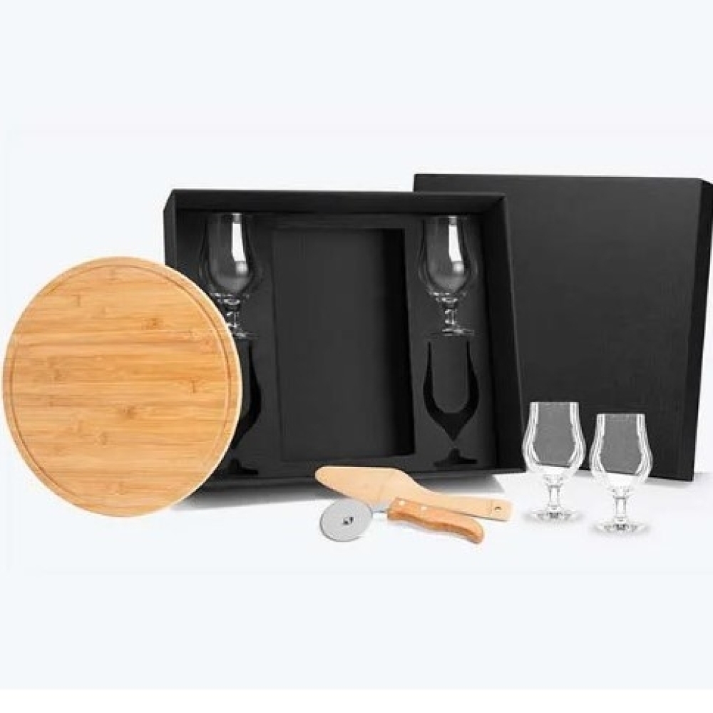 KIT PIZZA E CERVEJA - 7 PÇS - 35 CM-KT-90021