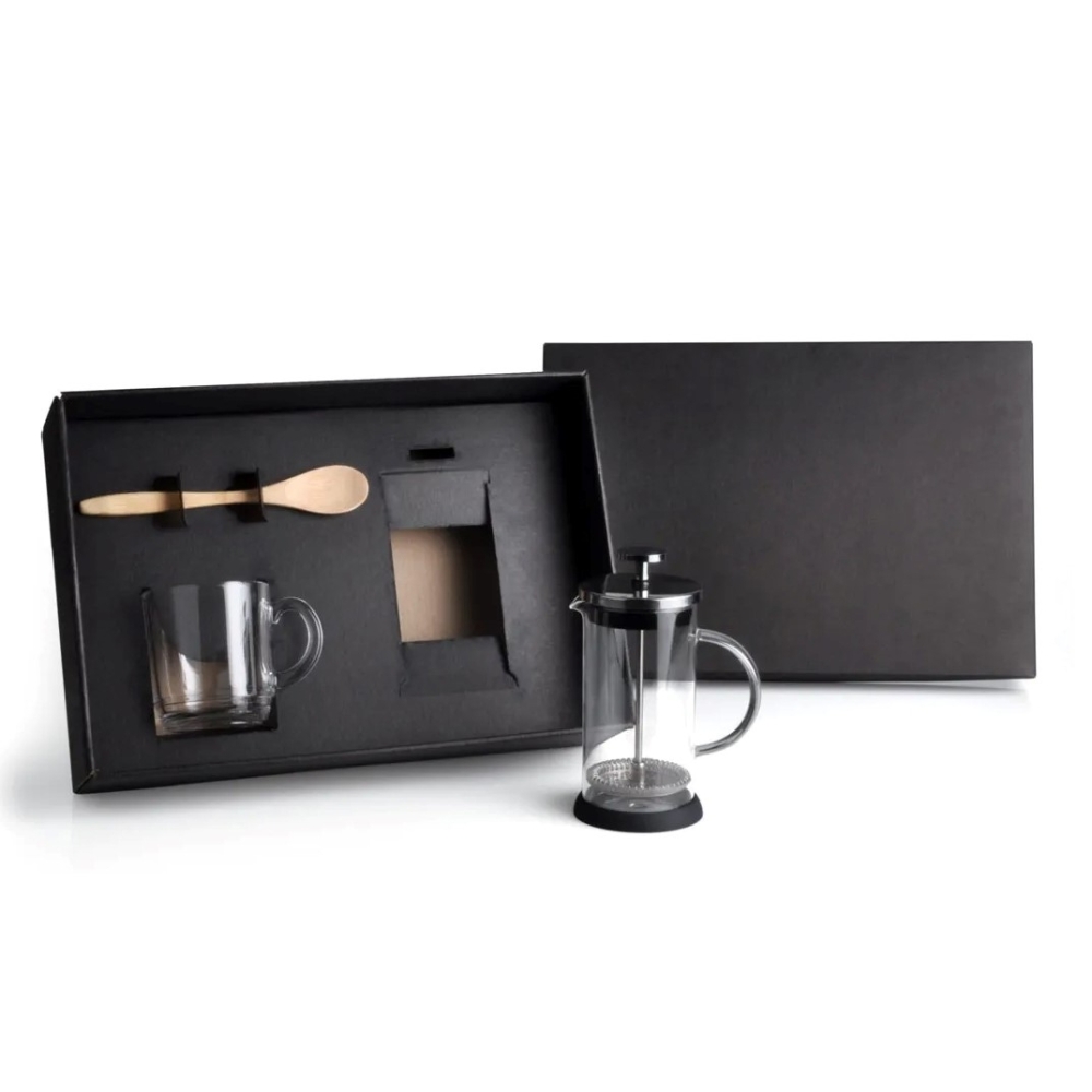 Kit Para Café Com Prensa Francesa - 3 Pçs-KT-90278