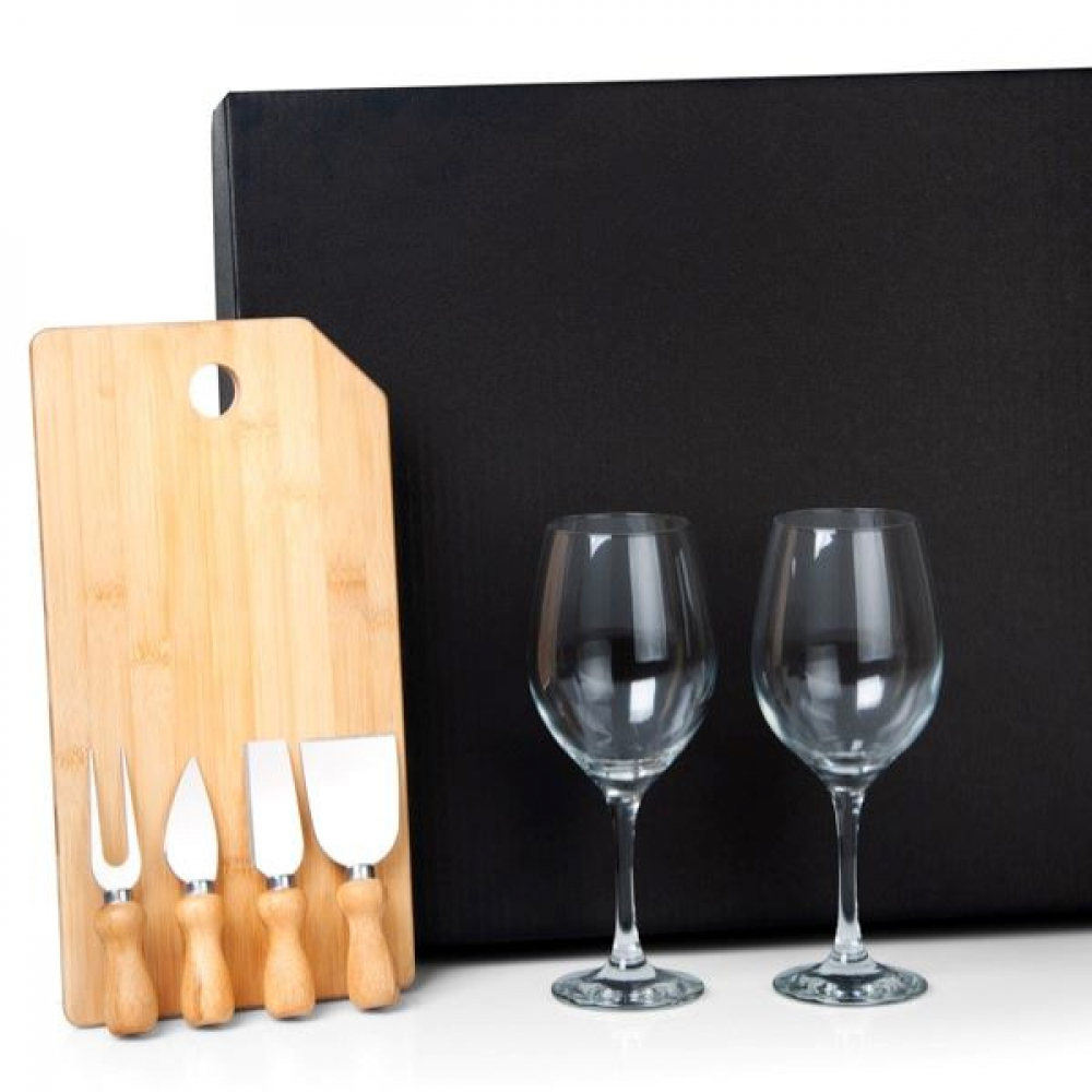 Kit Queijo E Vinho - 7 Pçs-KT-9032Q