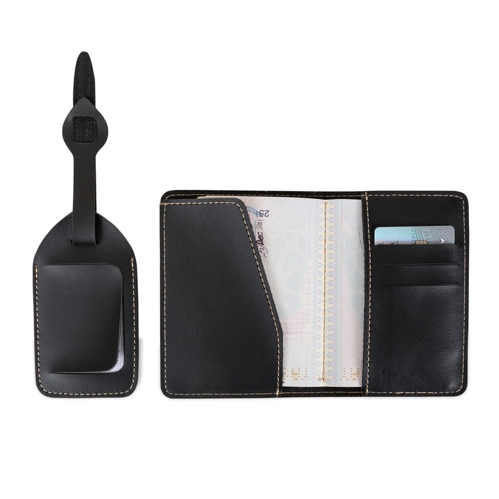 Kit Viagem 2 Peças Bidins PRETO-ID XZ 13828-PRE