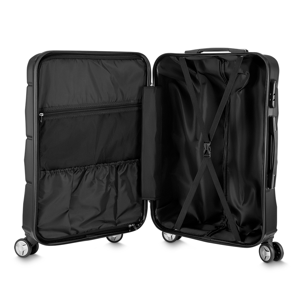 Mala viagem média em Plástico ABS