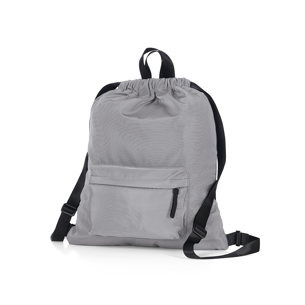 Mochila Saco Poliéster CINZA-ID XZ 04060-CIN