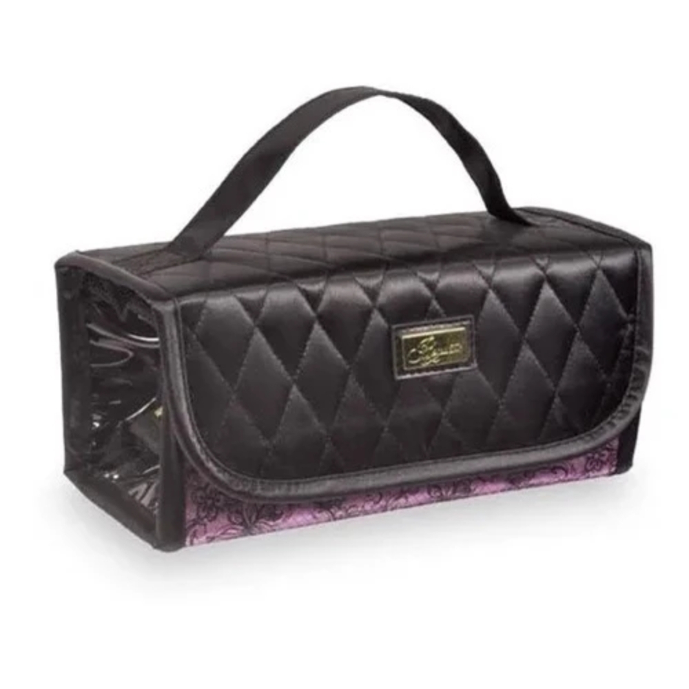 Nécessaire C/ Alça Estojo Organizador Pincéis Maquiagem Viagem-1160