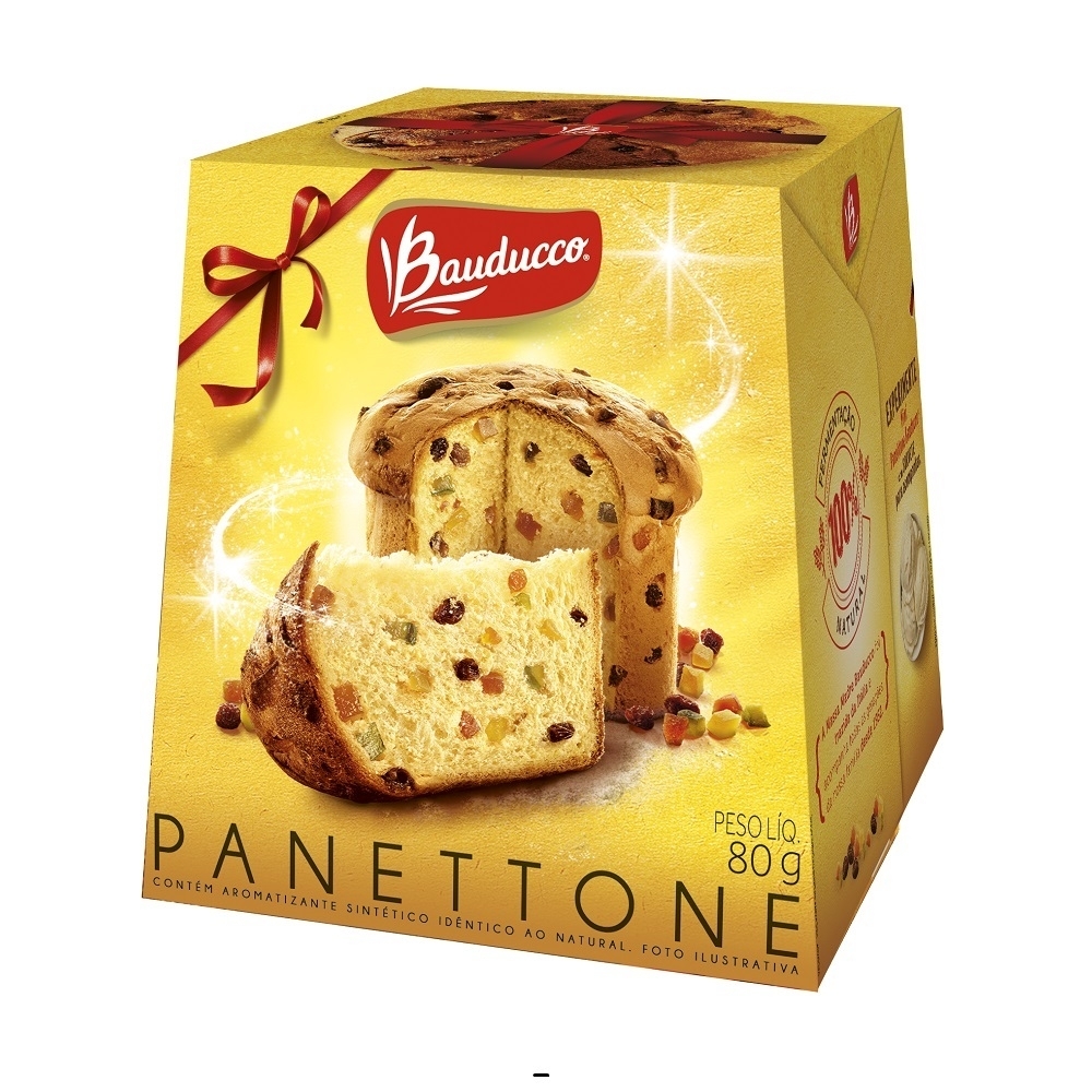 Panettone Bauducco Mini 80g-PBC01