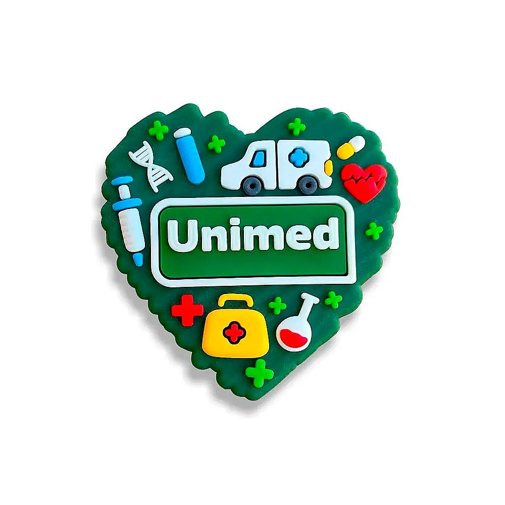 Pin Emborrachado tamanho 3 cms-PNE3