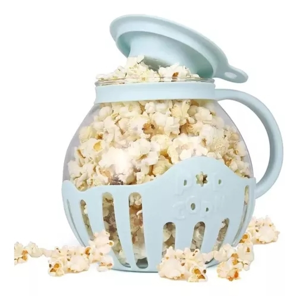 Pipoqueira de Vidro Micro-ondas sem óleo 2L