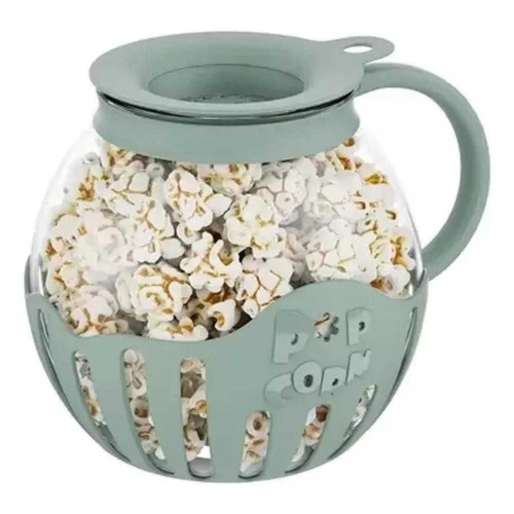 Pipoqueira de Vidro Micro-ondas sem óleo 2L