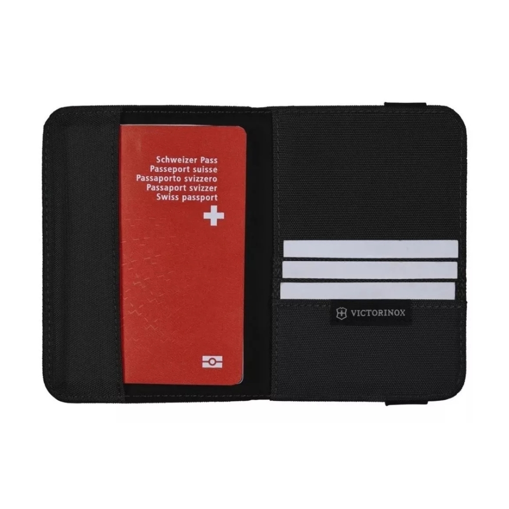 Porta Passaporte Victorinox Com Proteção Rfid Preto