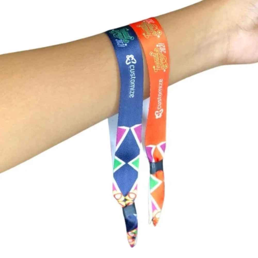 Pulseiras 20mm tecido com impressão frente-PIT01