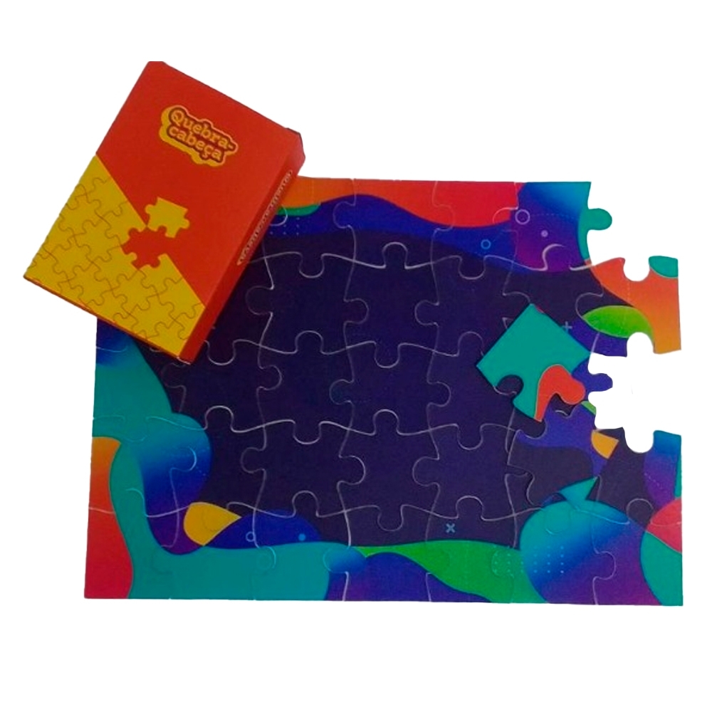 Quebra Cabeça 26x19cm 35 peças.-QE01
