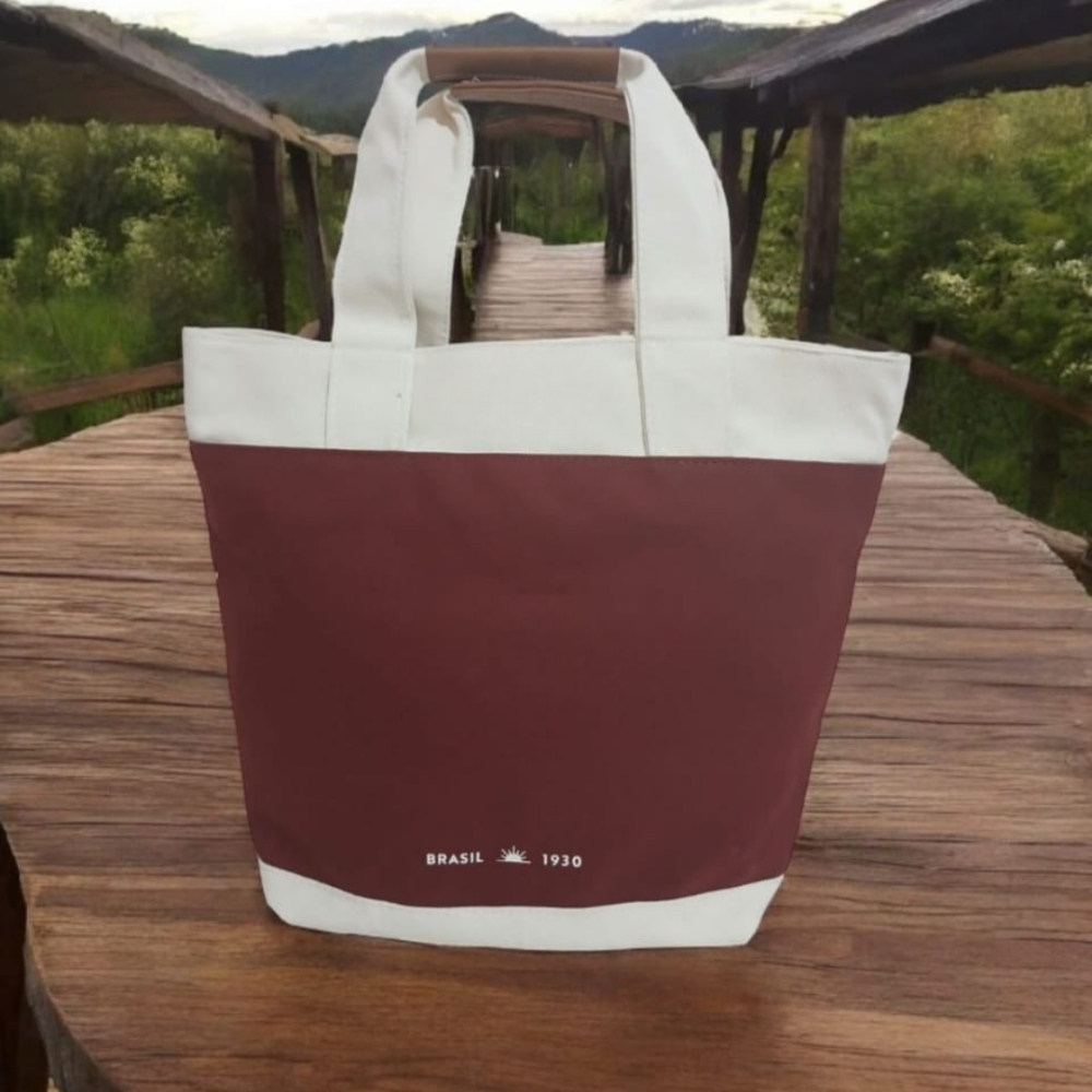 Sacola confeccionada em Lona de Algodão-BLRD2