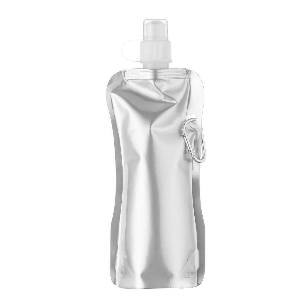 Squeeze Dobrável 480ml PRATA-ID XZ ID XZ 12459-PRA