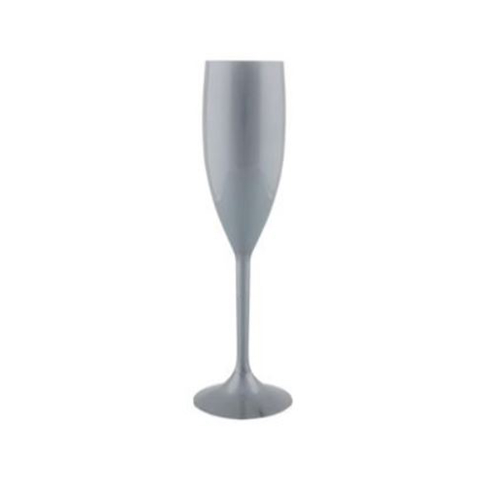 Taça Champagne 170ML Leitosa  CINZA-ID TCL 01-CIN