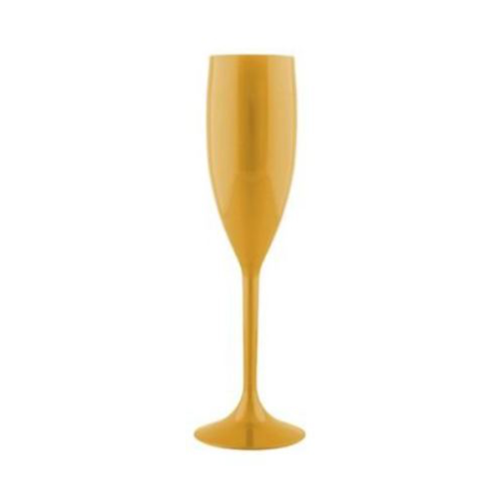 Taça Champagne 170ML Leitosa  DOURADO-ID TCL 01-DOU