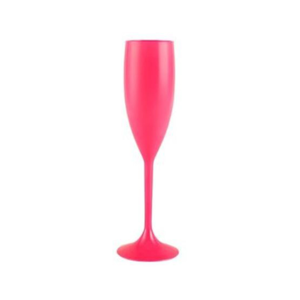 Taça Champagne 170ML Leitosa  ROSA