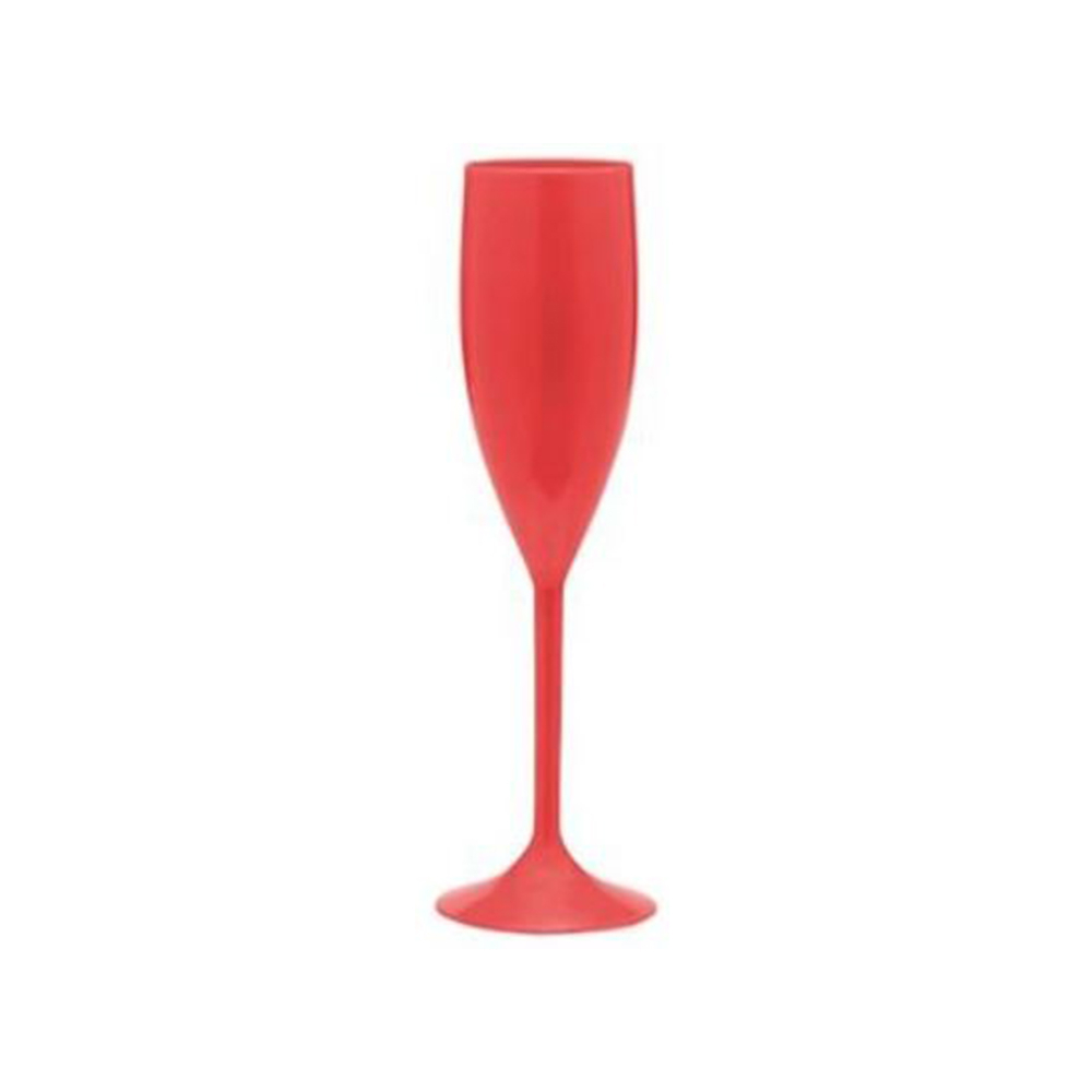 Taça Champagne 170ML Leitosa  VERMELHO-ID TCL 01-VM