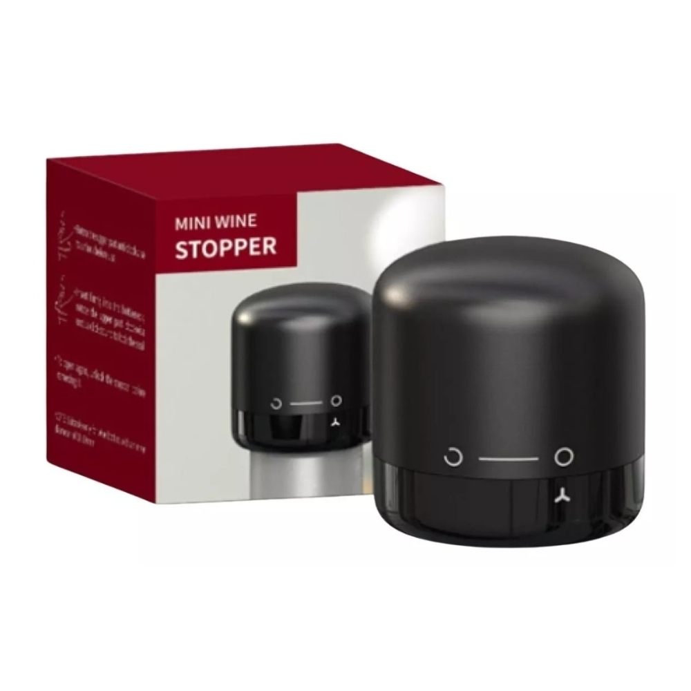 - Tampa Garrafa De Vinho Espumante Água Rolha A Vácuo Pressão Personalizado-TPGR01