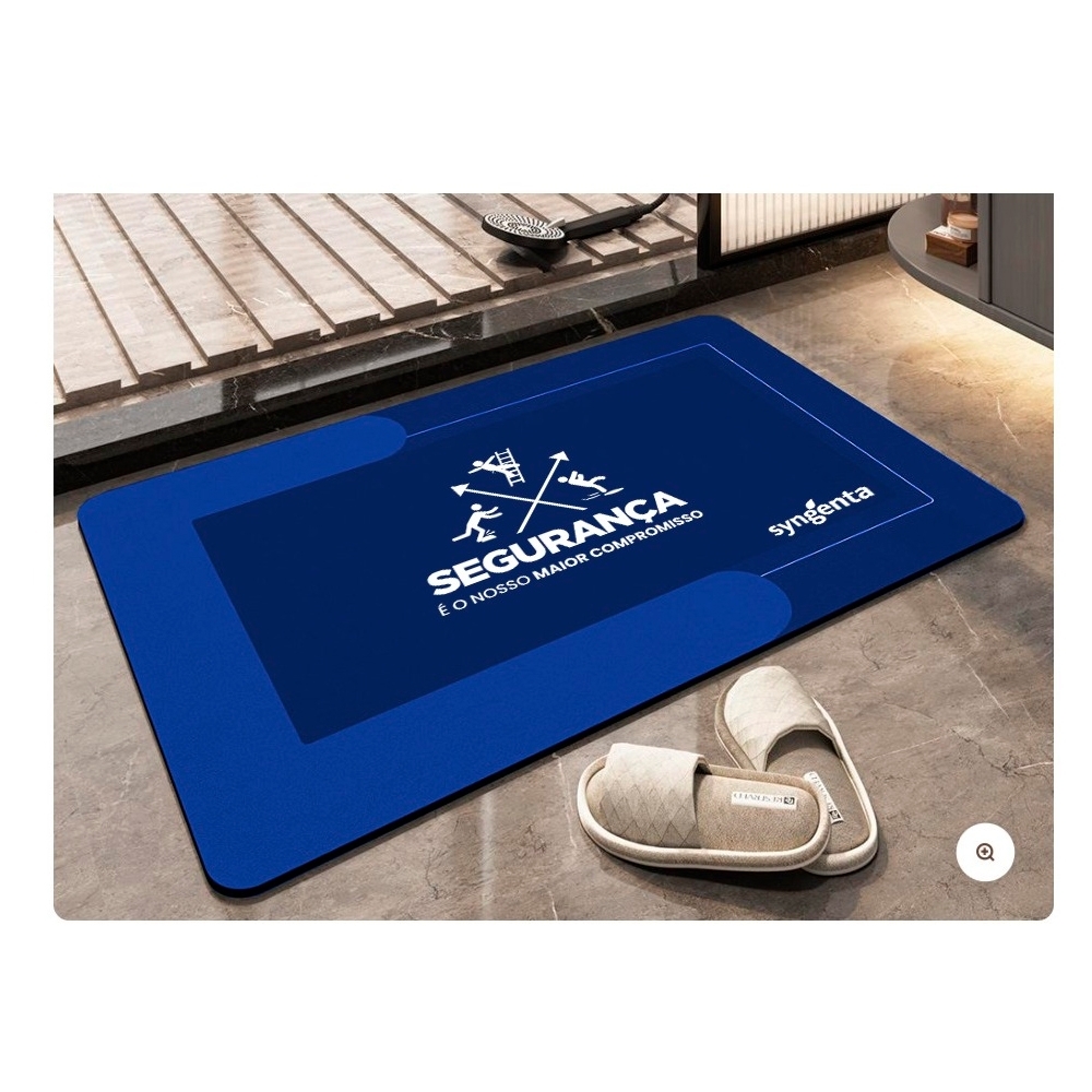 Tapete emborrachado personalizado na medida 44 cm x 72cm.-TAP01