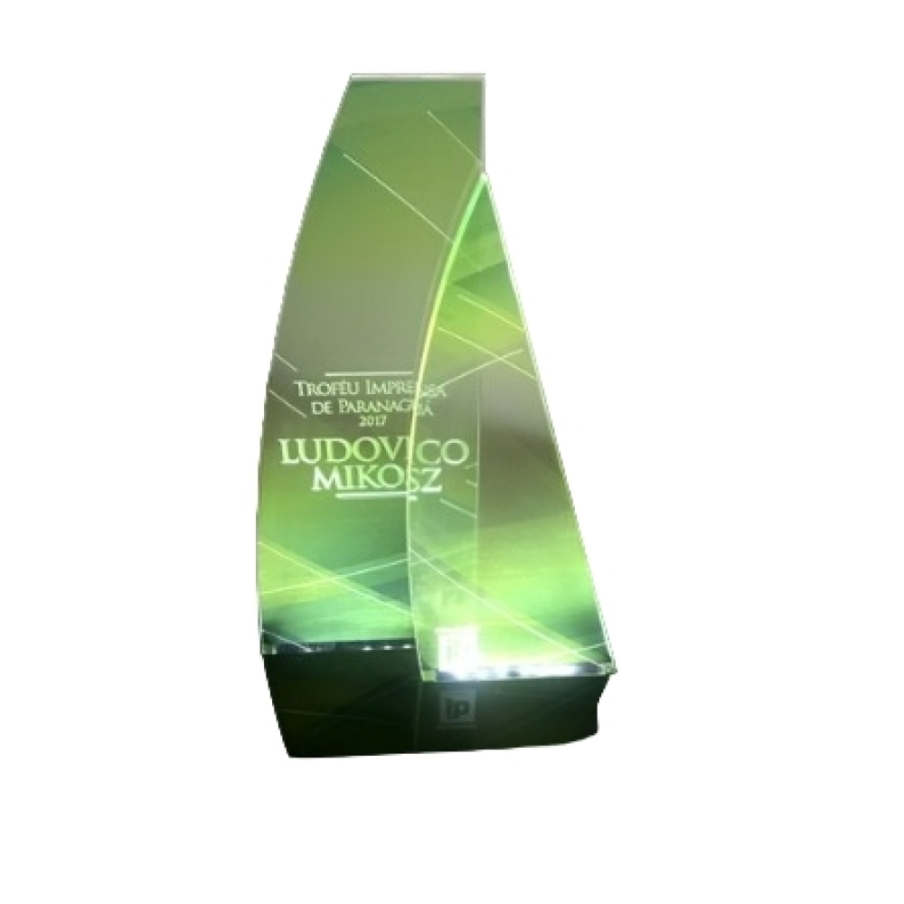 Troféu com led-TFL01