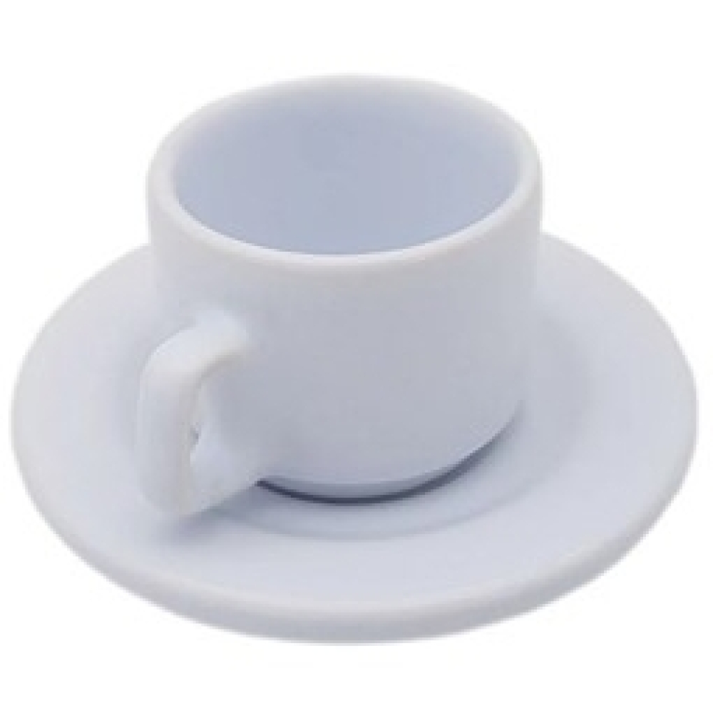 Xícara para Sublimação Branca com Pires 65ml-IMP01